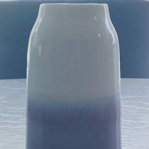 Robert Siegel Studio-Milk Vase 7" Tall Ombre Purple/Violet Coloring